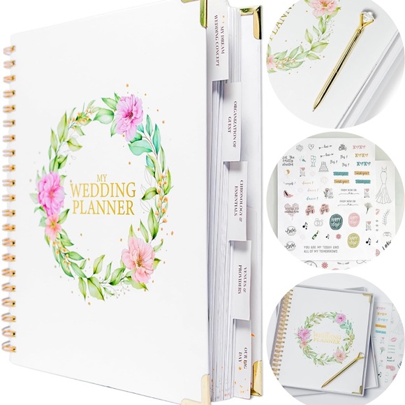 ☀️ Wedding Planner with Gift Box - Picture 3 of 7